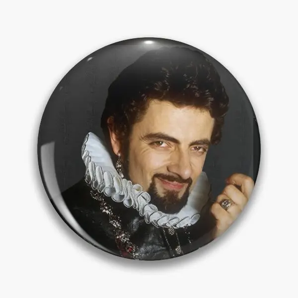 Мягкая булавка на пуговицах Blackadder подарочная брошь для влюбленных лацкан модная