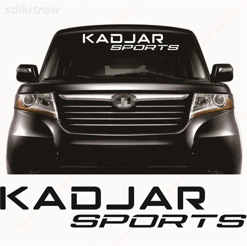 

Новая виниловая Спортивная наклейка на лобовое стекло автомобиля 80x13 см, Светоотражающая наклейка, декоративные аксессуары для стайлинга ...