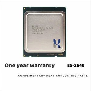 Intel Xeon Processor E5-2640 Six Core 15M Cache/2.5/GHz/8.00 GT/s 95W LGA 2011 E5 2640, sell E5 2650 2660 CPU Free Shipping