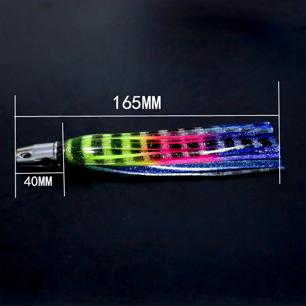 

1pc Fishing Lures 16.5cm 7in 55g Trolling Octopus Sea Subbait 3D Tuna Luya Fishing Lure Bait Large Carp Fish Accessories Tackle