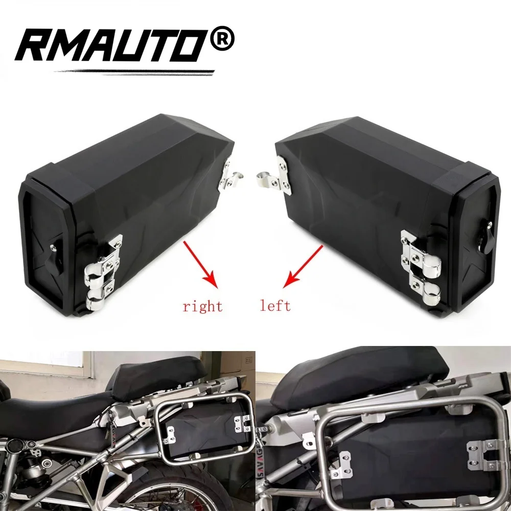 Motorcycle Storage Box Side Repair Tool Box Saddlebags Waterproof Left Right Side for BMW R1200GS R1250GS Benelli TRK502