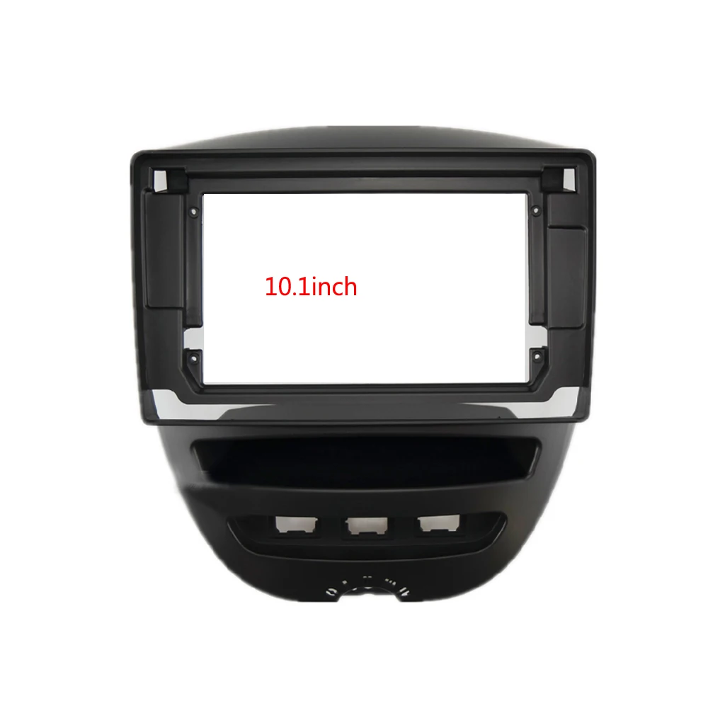 

Двойная Рамка для автомагнитолы 2 Din для Toyota Aygo Citroen C1 Peugeot 107 2005-2014, комплект для приборной панели, DVD, радио, детской панели