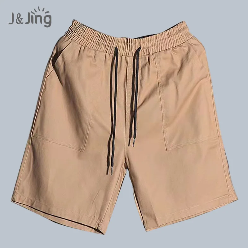 

Korea Inch Men'S short Cargo 2022 Summer Casual Bigger Pocket Classic Cotton Male Short Pants Trouers