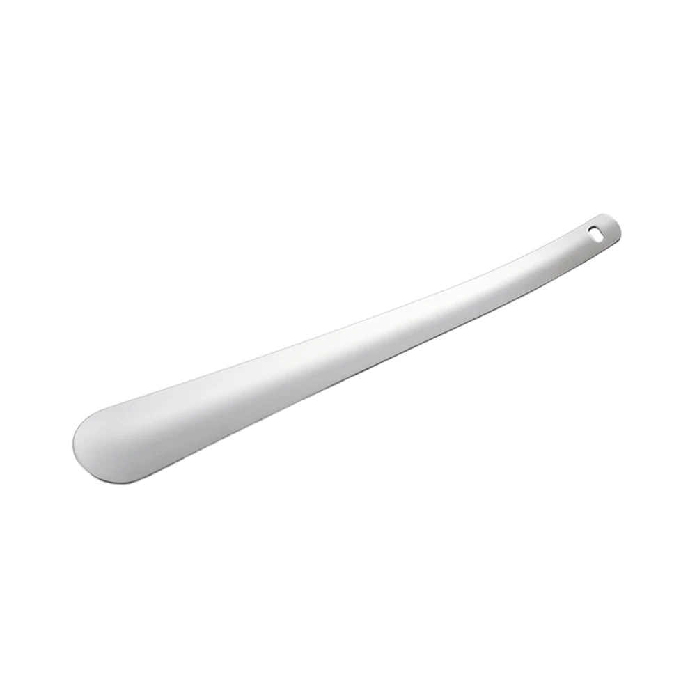 

30cm Shoe Horn Professional Leather Shoes Kids Adults Stick Home High Heel Lazy Helper Stainless Steel Lifter Aid Long Thickened