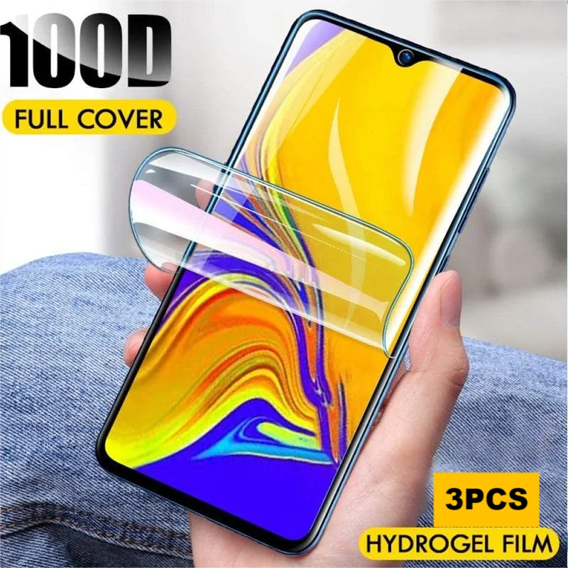 

3PCS HD Hydrogel Film Protective For Samsung Galaxy A02 A12 A22 A32 A42 A52 A72 M02 M12 M32 M42 M62 F02S F12 F41 F52 F62 Film