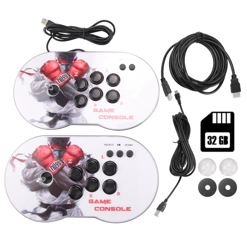 

MOOL Video Game Consoles Dual Joystick Gameconsole 10000+ Classic Games Familygame Game Stick (Doubleplayer)