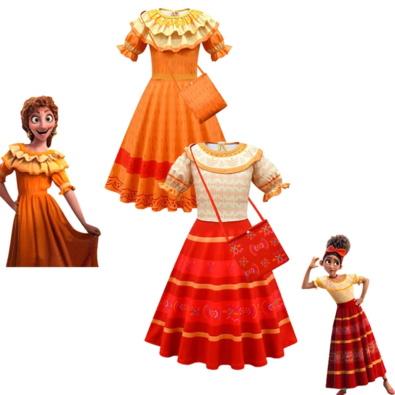 

Новое мультяшное платье для маленьких девочек, летние Волшебные костюмы для косплея в полный дом, Пепа-Долорес, Детские платья для вечеринк...