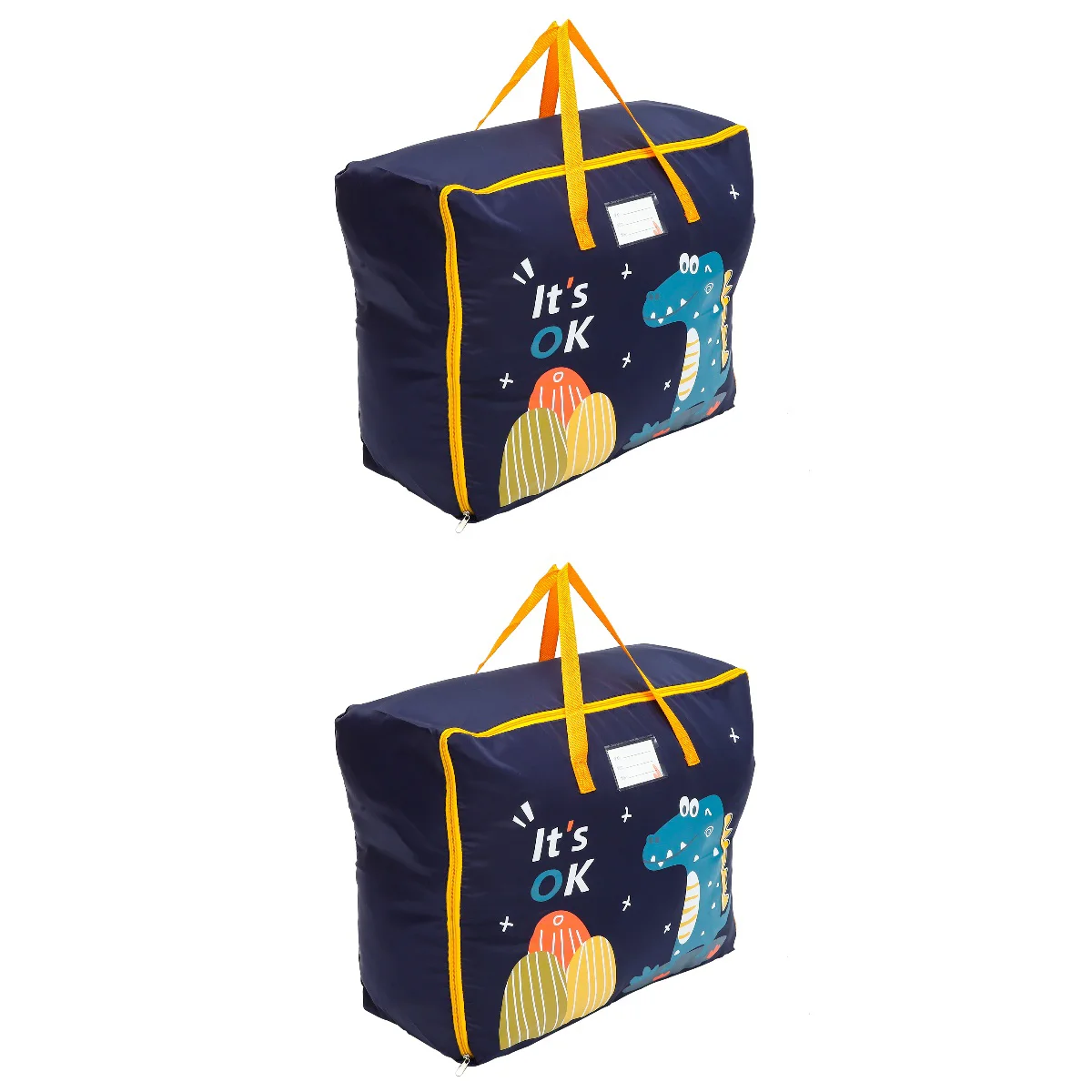 

Storage Bag Quilt Clothes Bags Bedding Pouch Portable Capacity Large Anti Sundries Container Multifunctional Moving Cartoon