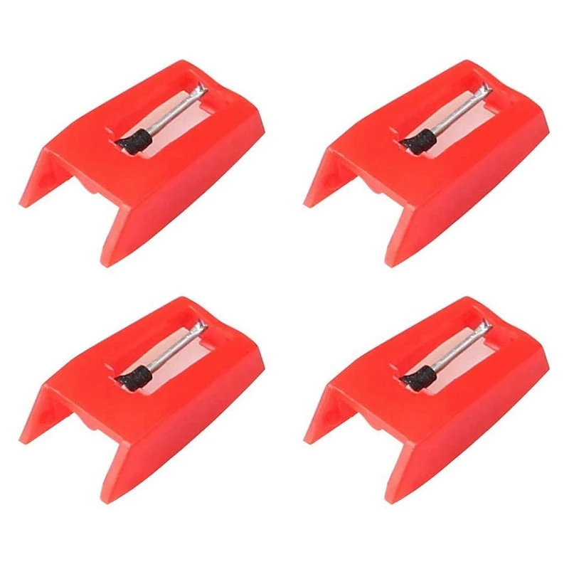 4 Pcs Record Player Needles, Universal Replacement Stylus Needles Replacement Stylus Needles for Vinyl Record
