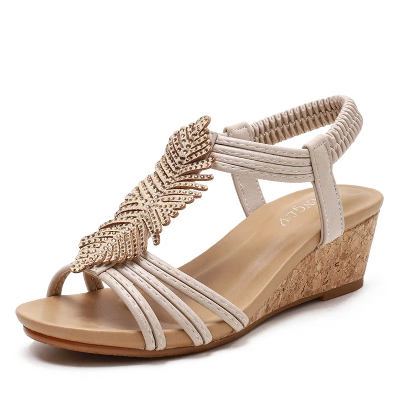 

Women Sandals New Heels Slippers Platform Wedges Shoes Ladies Summer Slides
