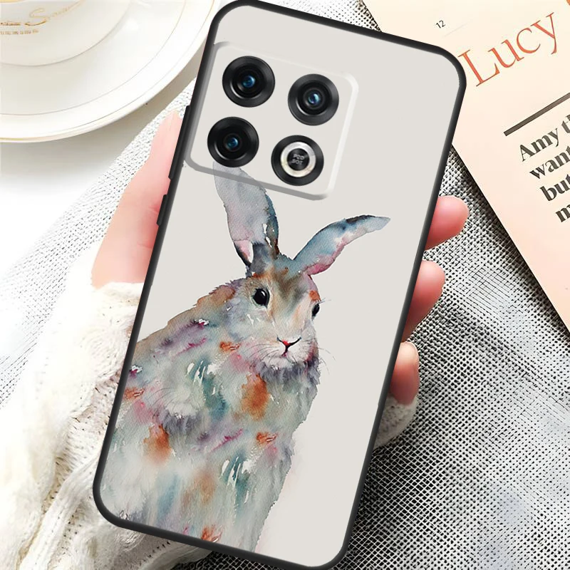 Whale Bird Rabbit Case For OnePlus 11 10 Pro 8 9 Pro 8T 9RT 10R 10T Nord 2T CE 2 Lite N10 N20 N100 N200 Cover images - 6