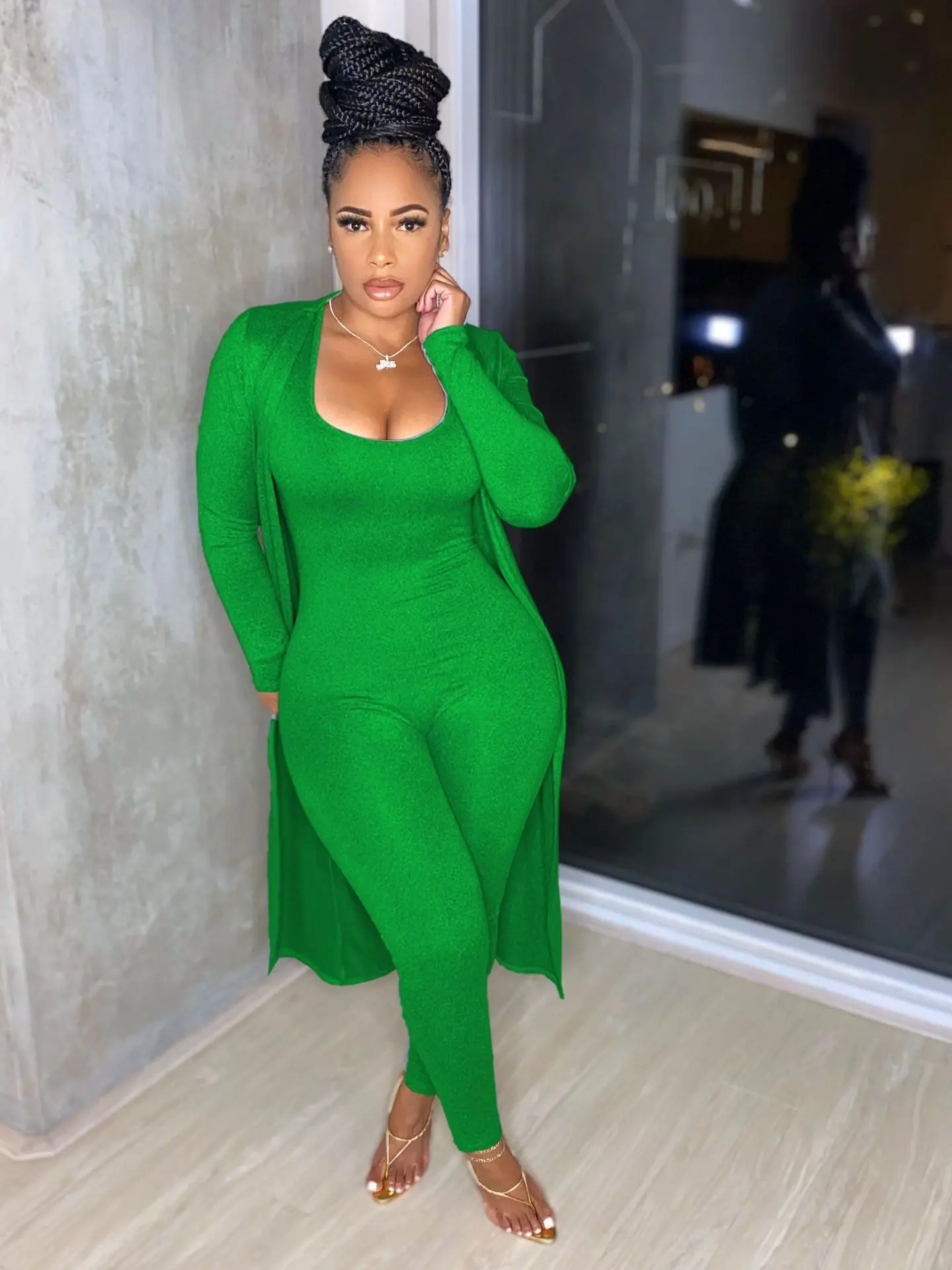 

Solid Color Jumpsuit Woman Stretchy Sexy 2 Piece Set Romper 2023 Spring Y2K Sports Jogger Party Club Outfits