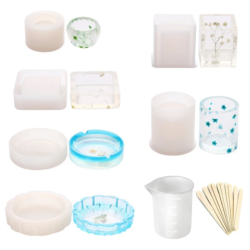 

Silicone Mold For Resin Resin DIY Resin Casting Molds And Tools Set For Jewelry