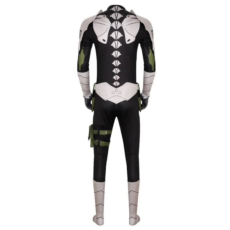 Костюм для косплея из аниме кайдзю комбинезон с париком маска перчатки носки