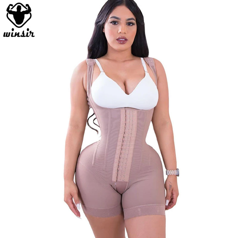 

colombianas fajas reductoras y modeladoras mujer Bbl Post Surgery Stages 3 body shaper Shapewear With Steel Bone