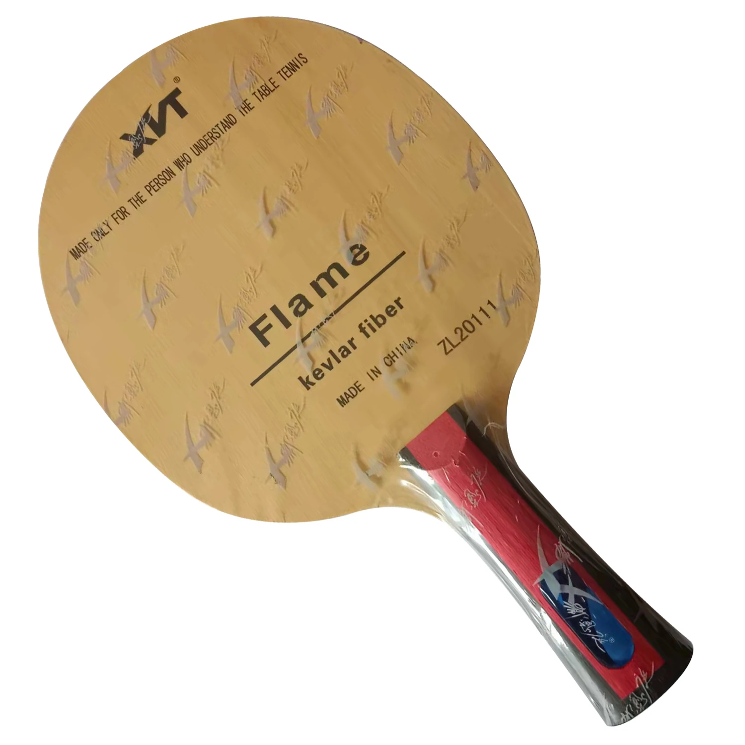 

Оригинальная ракетка для настольного тенниса XIENT XVT FLAME Shakehand FL ракетка для пинг-понга