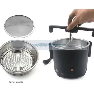 110 В/220 В Koffiebonenkoeler Met Blender 500G Koffie Gebraden Радиатор Koelplaat Koffieboonkoeler 5 мм/40 Mesh Scherm