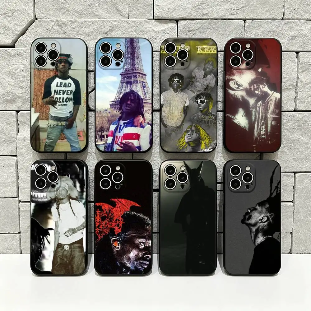 Фото Чехол для телефона Rapper Chief Keef для моделей 17, 16, 15, 14, 13, 12, 11 Pro Max, 17 Air, 16E, XR, 7, 8 Plus, SE2 №1