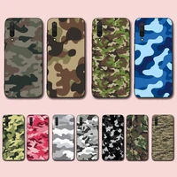 camouflage pattern camo military army phone case for xiaomi mi 5 6 8 9 10 lite pro se mix 2s 3 f1 max2 3