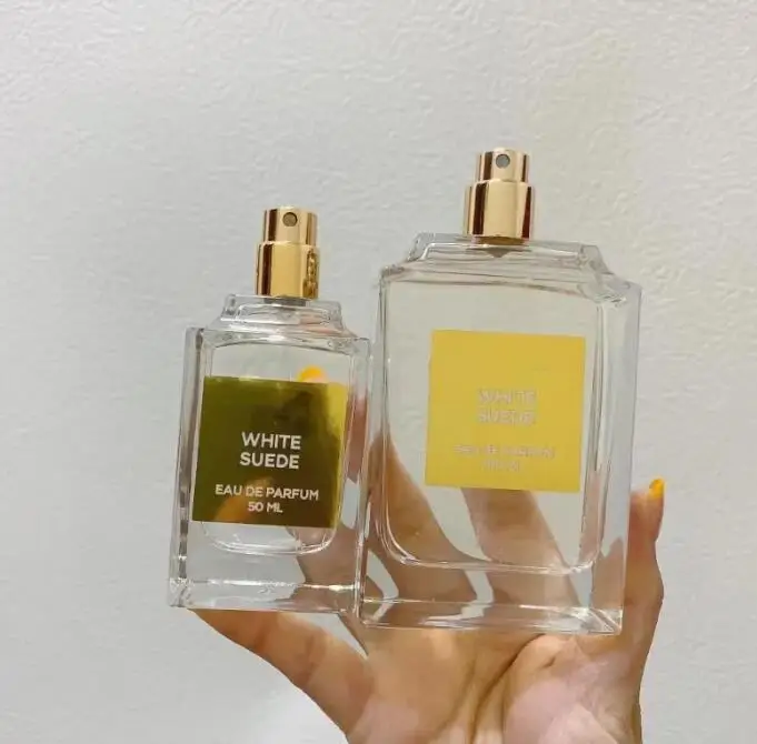 

Perfume Women men TF Parfum Luxury Perfumes Spray Body Tomford Fragrances Natural Flavor WHITE SUEDE 3