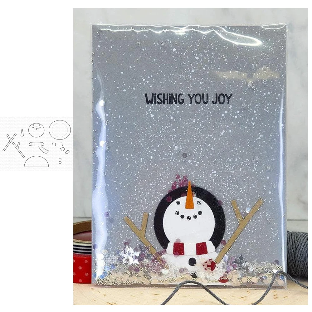 

Metal Cutting Dies 2022 New Christmas Decoration Scrapbooking Supplies Craft Card Making Album Embossing Papel Mold Stencil