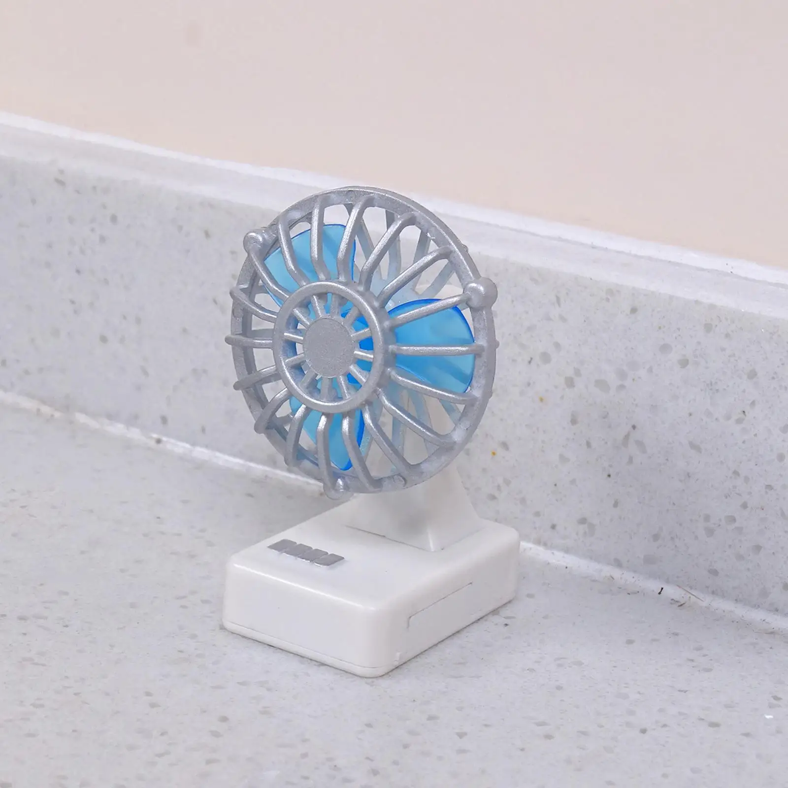 

1:12 Dollhouse Miniature Mini Fan Dollhouse Miniature Electric Fan Model for Study