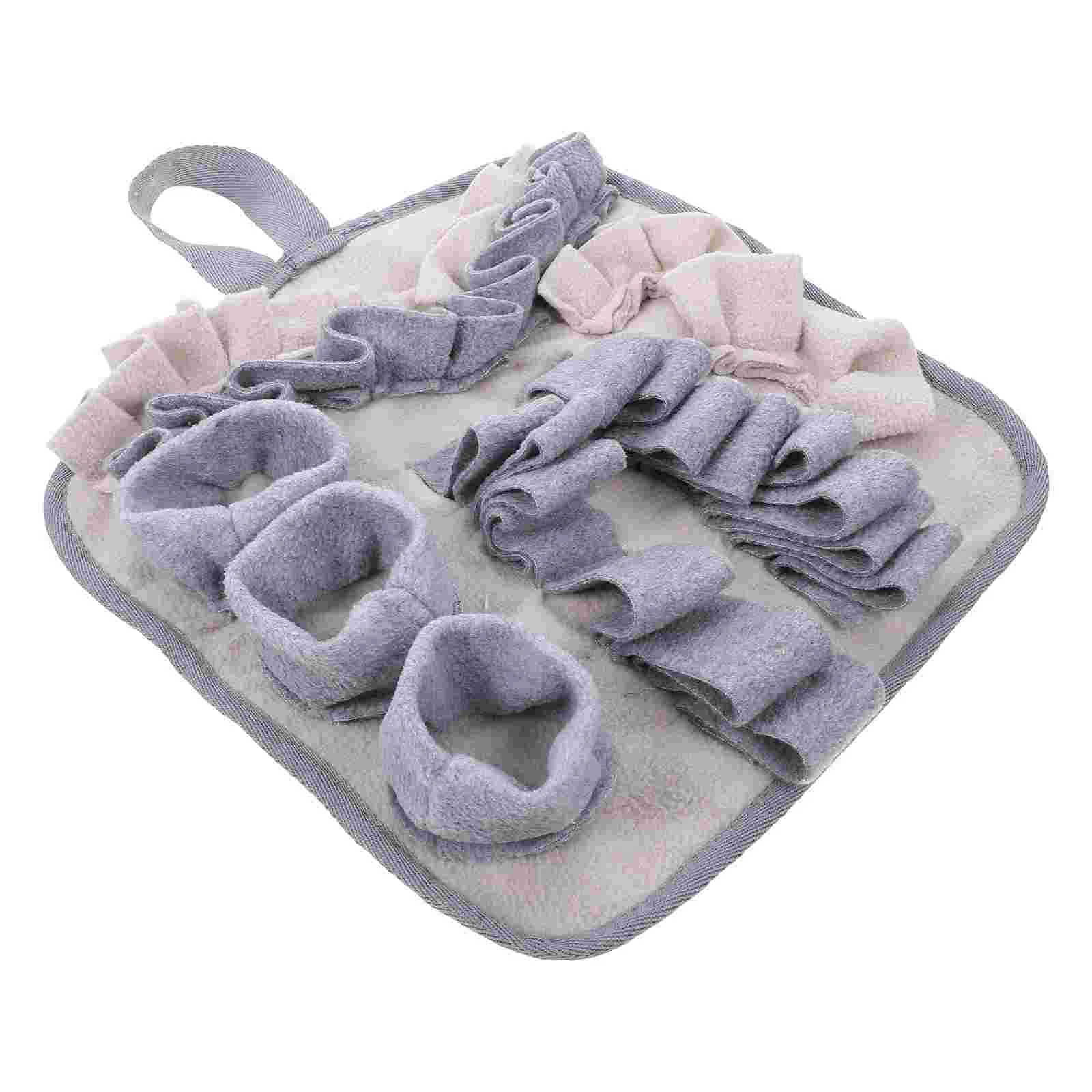 

Mat Snuffle Rabbit Training Hamster Feeding Blanket Nose Pet Foraging Pad Carpet Toy Bunny Sniffing Puzzle Rug Animal Mice Work