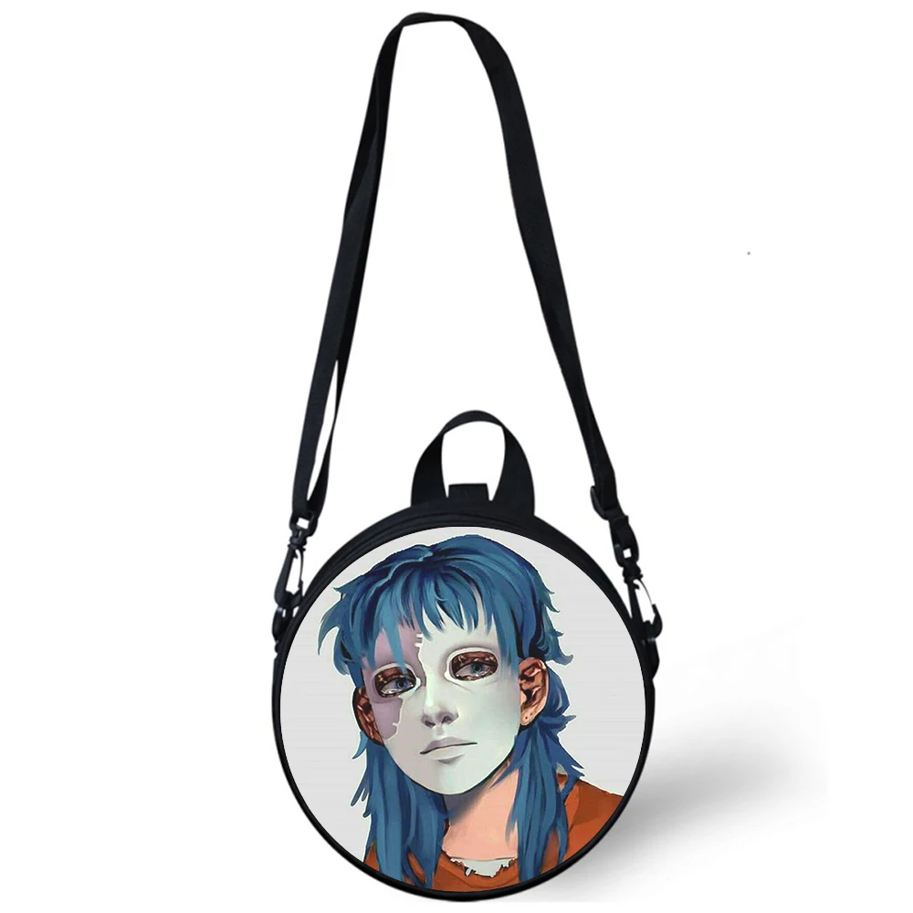 Sally face Child kindergarten Bag 3D Print Crossbody Shoulder Bags For School Women Mini Round Bagpacks Rugtas Bag