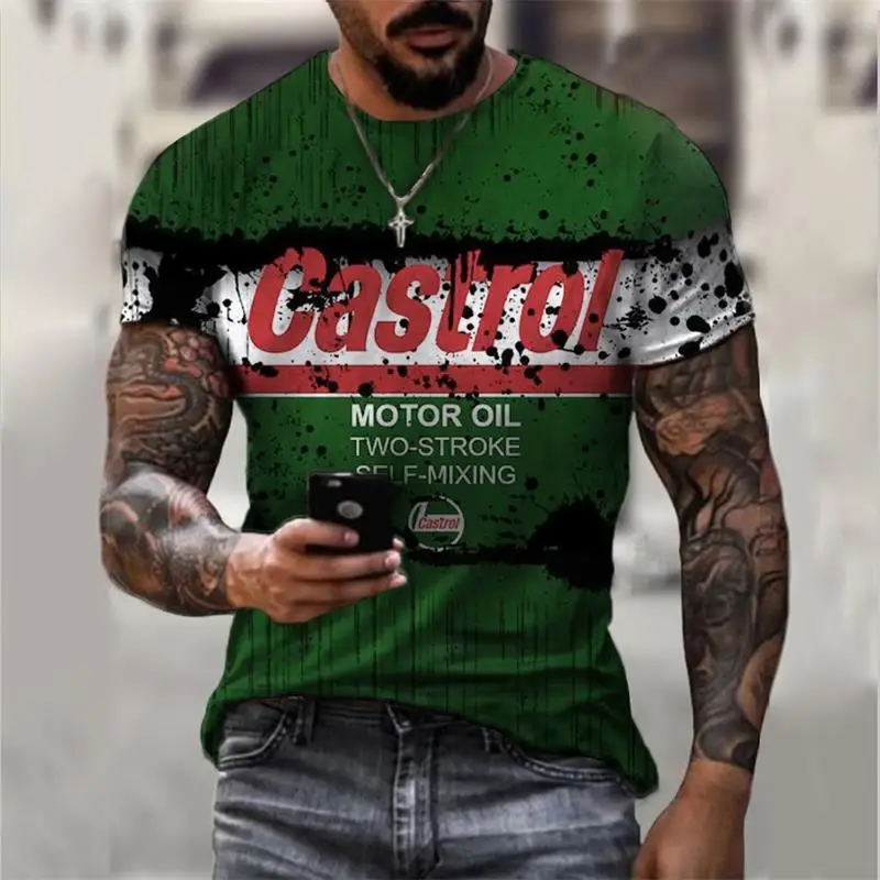 

2022 Summer New Men's 3d T-shirt Oversized Retro Short-sleeved Fashion Harajuku Ethnic Wind Letter Print T Shirt Casual Men