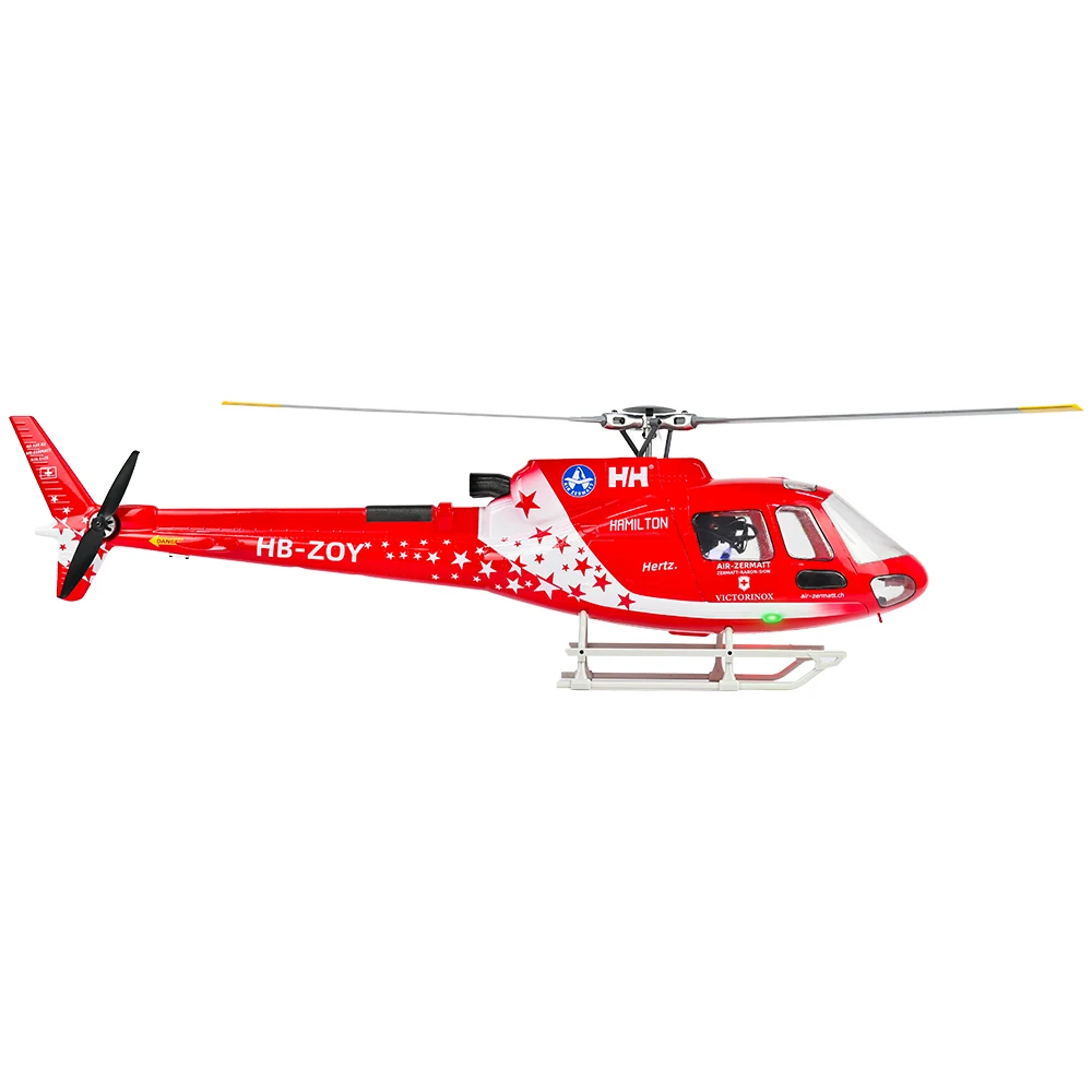 Фото Радиоуправляемый вертолет FLYWING RC AS-350, масштаб 470, с контроллером ACE, GPS M10, автовозвратом (Auto RTH), 23 минуты полета, бесщеточный двигатель №2