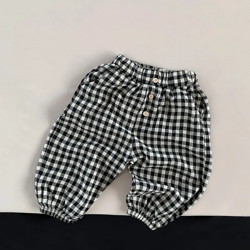 

Plaid Girls Half Pants Shorts