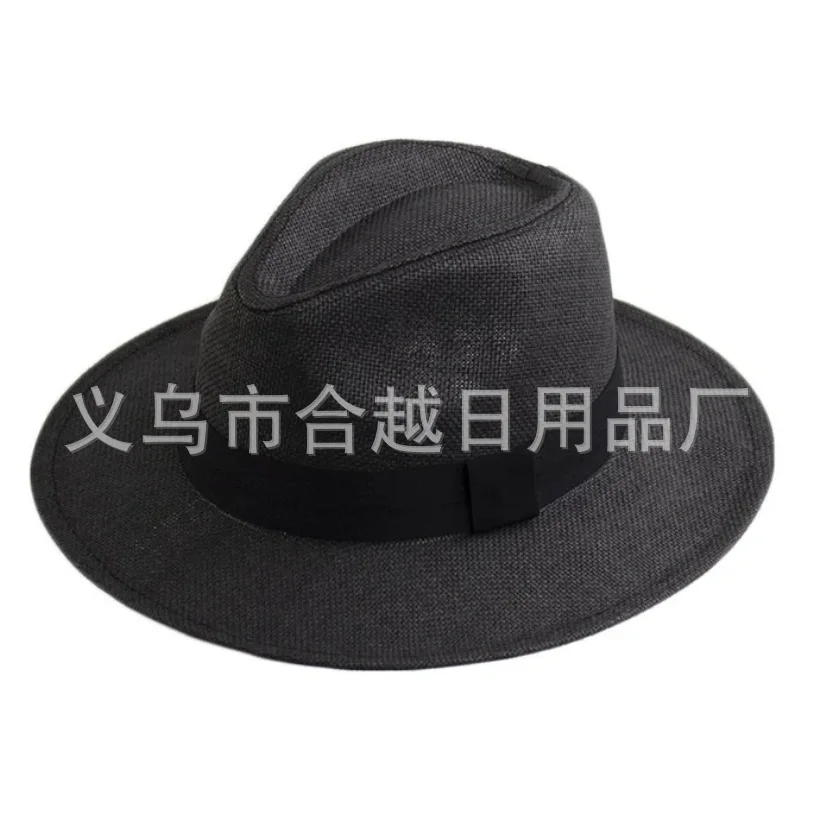 Adjustable Classic Panama Hat-Handmade In Ecuador Sun Hats For Women Man Beach Straw Hat For Men UV Protection Cap images - 6