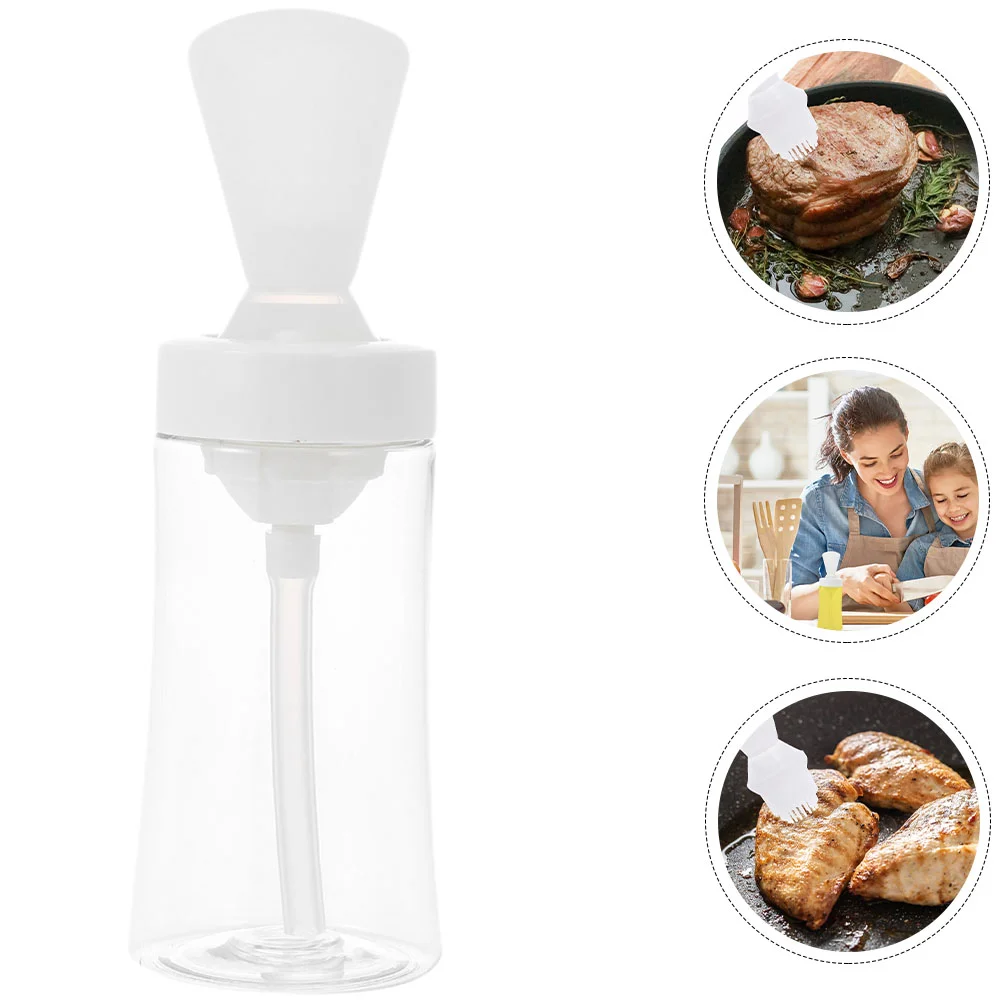 

High Temperature Resistance Push Type Oil Bottle Oil Brush For Cooking