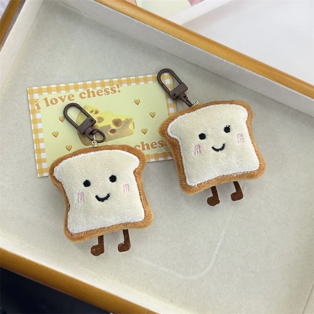 

Bread Plush Ins Cute Personality Gift Keychain Student Backpack Pendant Keychain Pendant