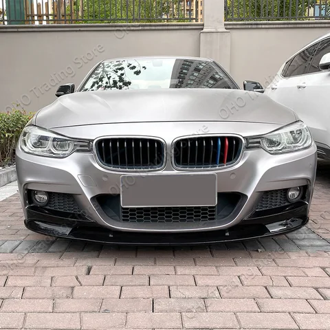 Для BMW F30 F31 F35 3 серии M Sport 2012-2018 авто передний бампер спойлер губа Комплект кузова автомобиля ABS пластиковый нижний разделитель защитная пластина