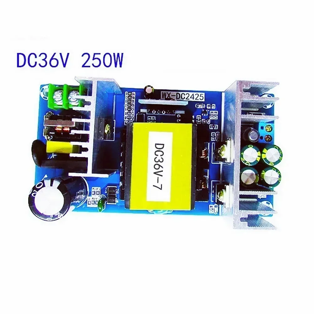 AC110V-245V to DC36V 7A плата импульсного питания 220V аудио источника 250W AC-DC изолированный