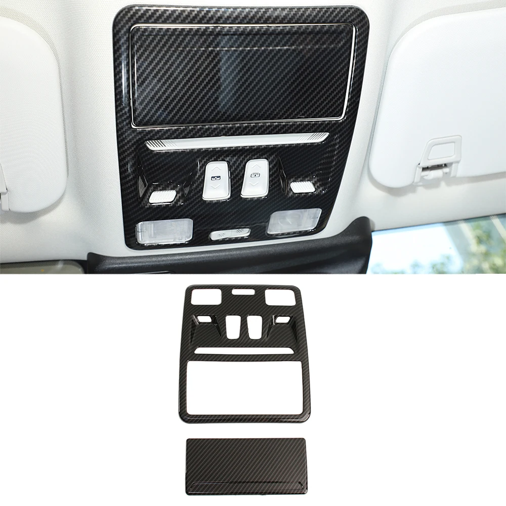 

Декоративные наклейки на переднюю панель автомобиля для Ford Bronco Sport 2021 2022, аксессуары для интерьера из АБС-углеродного волокна