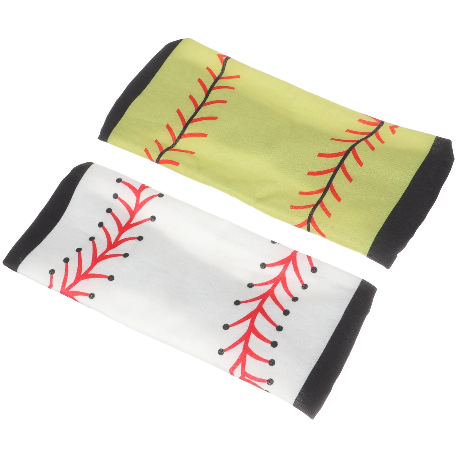 

2 шт., портативные бейсбольные спортивные повязки из полиэстера, 23, 5 х9, 5 см