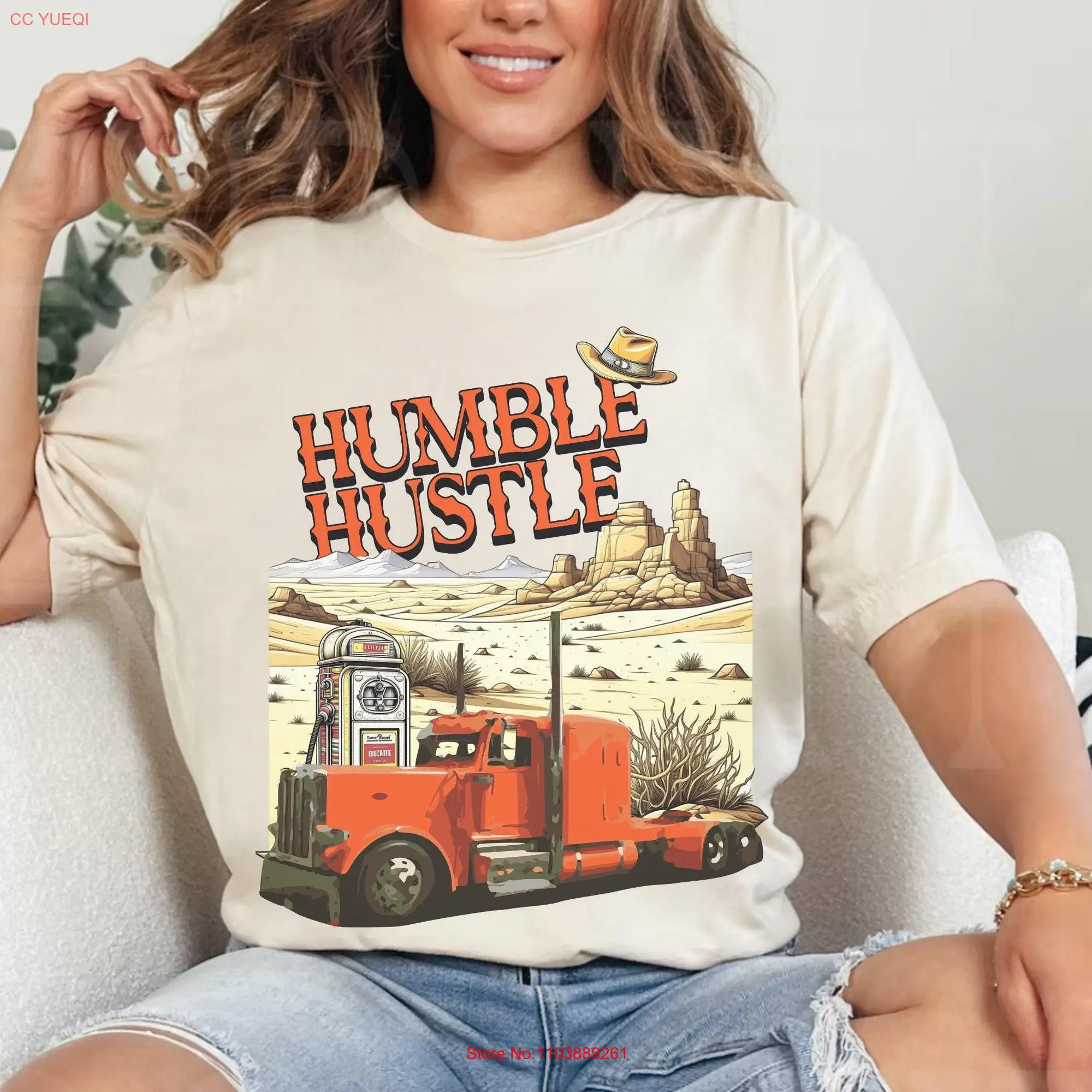 Футболка с длинным или коротким рукавом для любителей грузовиков