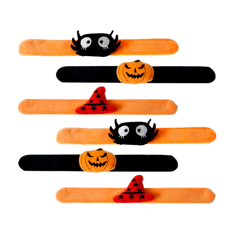 

Slapkids Bracelet Bracelets Party Bands Wristband Snap Pumpkinfavors Funnyspider Bulkrings Gift Wristbands Band Decorations Cute
