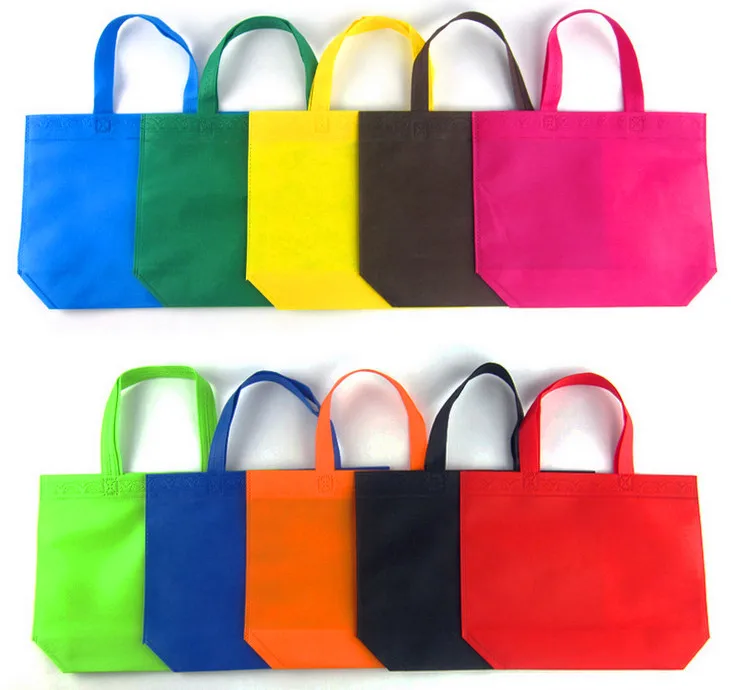 

500 pcs 32*26 cm one sides print logo non woven bags