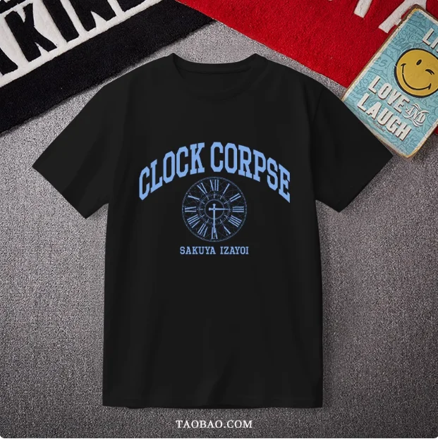 Аниме Touhou Project Izayoi Sakuya футболка с короткими рукавами летние косплей студенческие