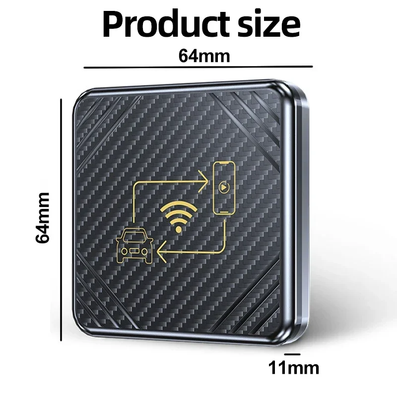 Smart Dongle Box Plug And Play Bluetooth WiFi Быстрое подключение OEM Проводной Carplay для Volkswagen Passat B1 B2 B3