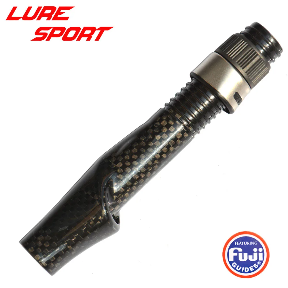 LureSport 3K тканый карбоновый корпус с гайкой FUJI DPS16 спиннинг сиденья литой