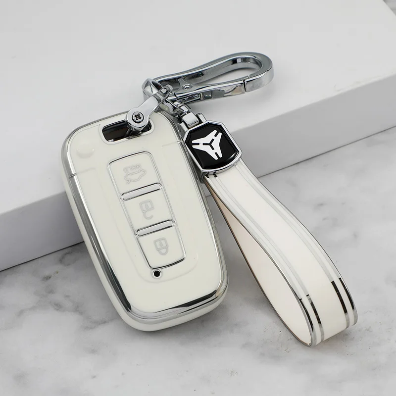 

Soft TPU Car Key Cover Case for Hyundai IX35 Sonata 8 for Kia Forte Rio 3 K2 K3 K5 Sportage Holder Fob Auto Accessories Shell