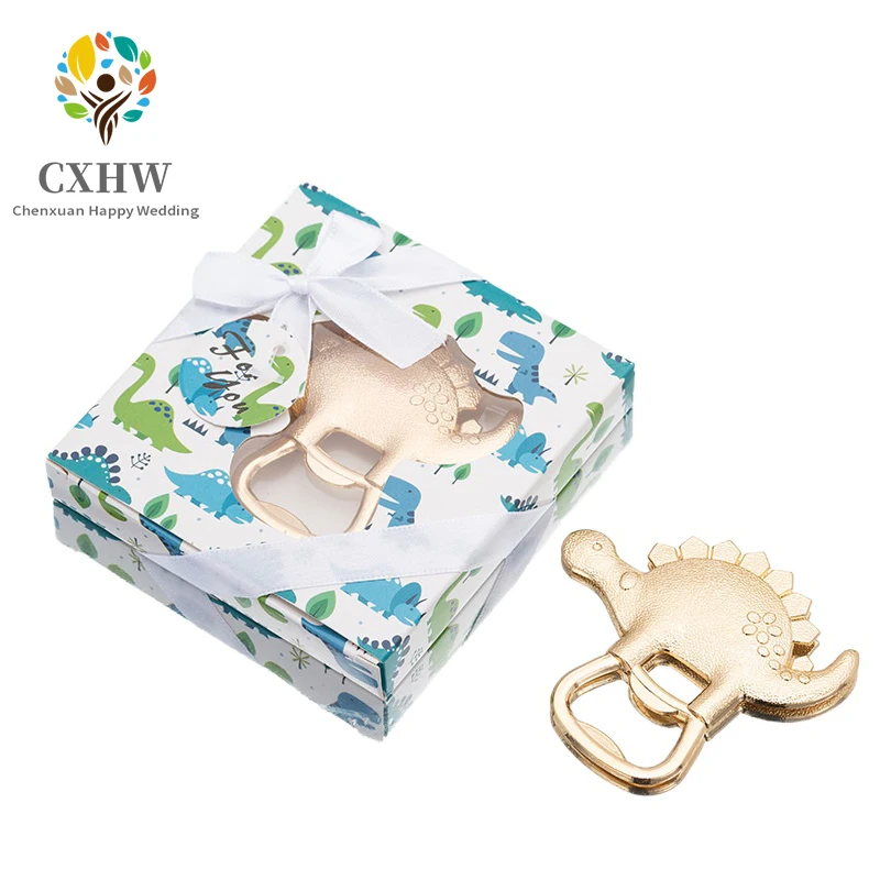 

10 PCS Funny Birthday Party Gifts Dinosaur Bottle Opener Forest Animal Series Wedding Souvenirs for Guests Bar Celebration Gifts