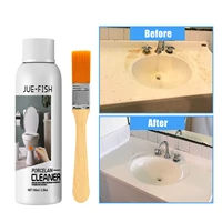 tub and tile cleaner daily shower cleaner tub and tile cleaner with brush 100ml powerful cleaner removes rust soap scum for bath