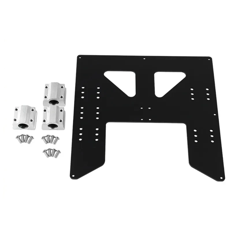 

6mm Thickness Black Upgrade Hotbed Bracket Support Y Carriage Anodized Aluminum