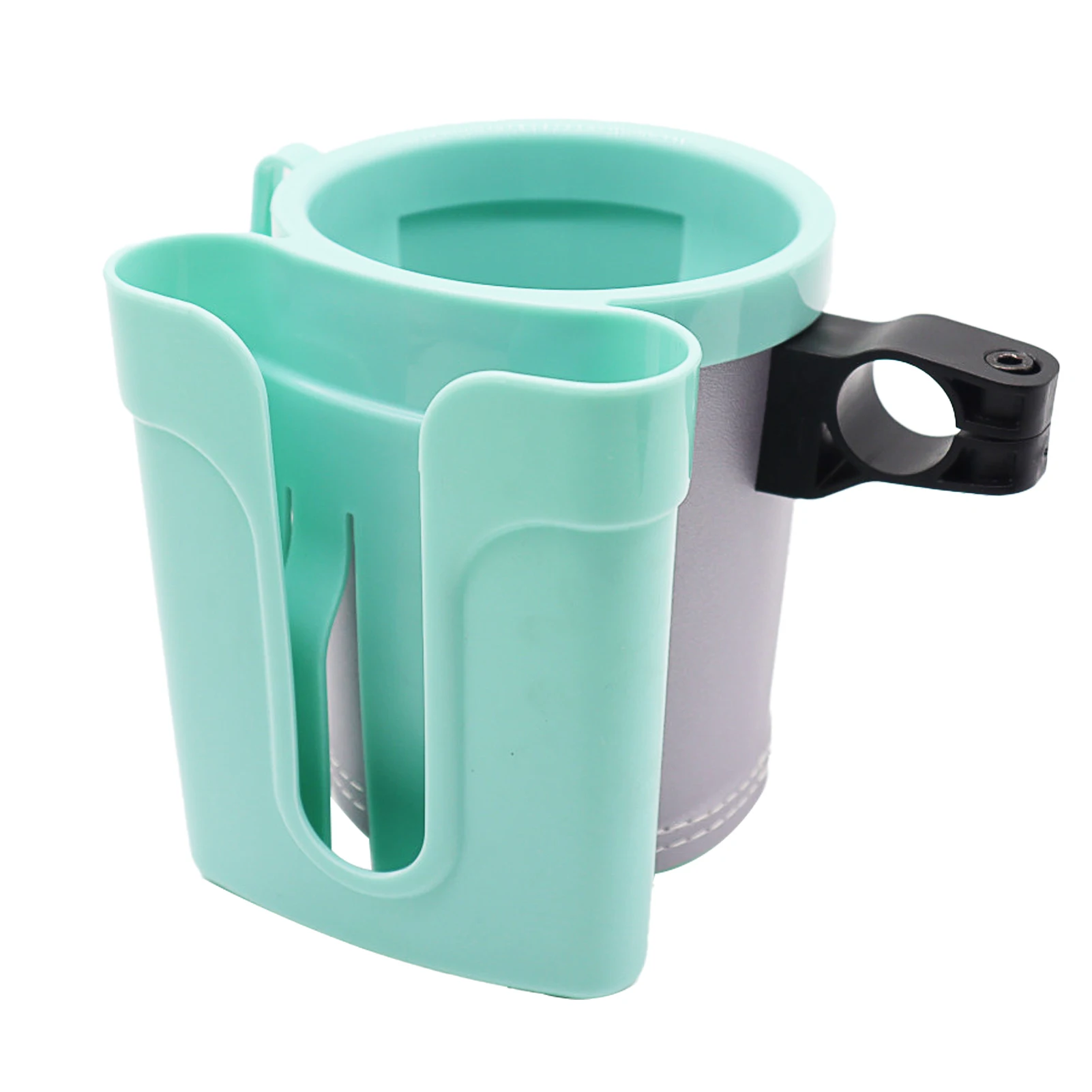

3 In 1 Non Slip Key Storage Waterproof For Handlebar Water Bottle Wheelchair Bike Cup Holder Cell Phone Baby Stroller Cycling