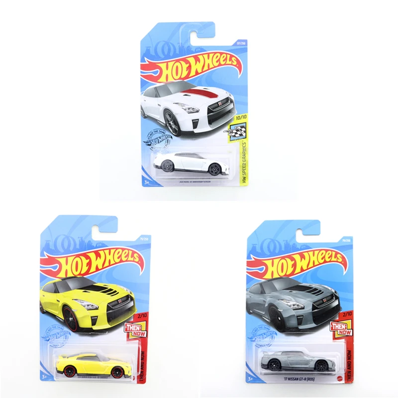 

2021-79 оригинальный Hot Wheels Mini Alloy Coupe 17 NISSAN GT-R R35 1/64 металлическая литая модель автомобиля, детские игрушки, подарок